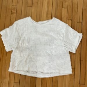 NWOT Pursue Fitness x HopeScope Seamless mesh Crop Top